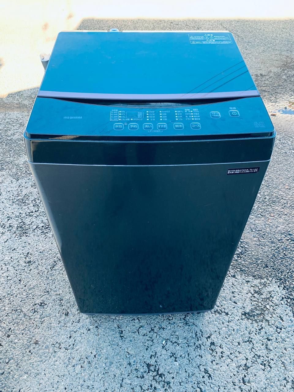 IRIS OHYAMA（アイリスオーヤマ）☆全自動洗濯機☆6.0kg☆IAW-T603BL
