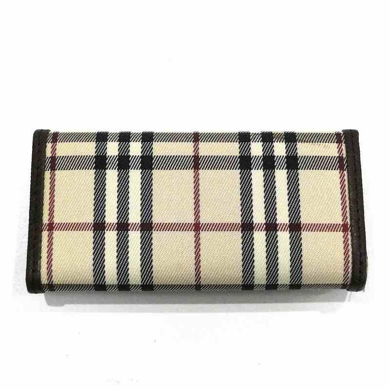 バーバリー BURBERRY キーケース ノバチェック 5連 チェック レザー