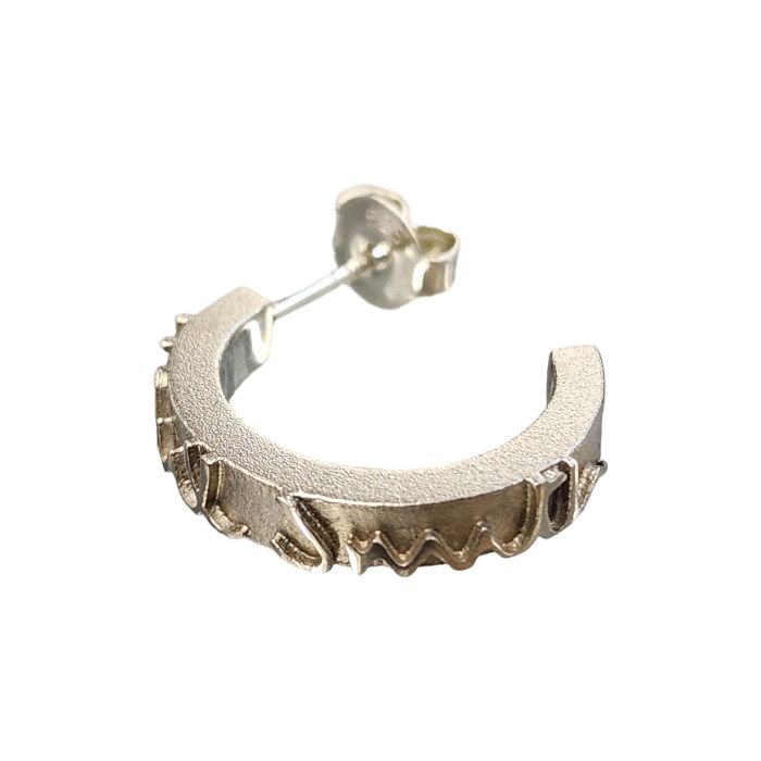 Paul Smith シルバー ピアス(片耳用) Curb Chain