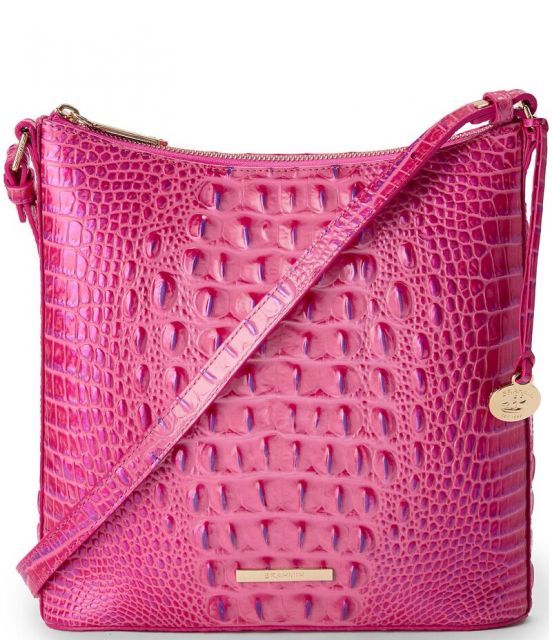 【送料無料】 ブランミン レディース ショルダーバッグ バッグ Melbourne Collection Katie Phlox Pink Crossbody Bag Phlox Pink