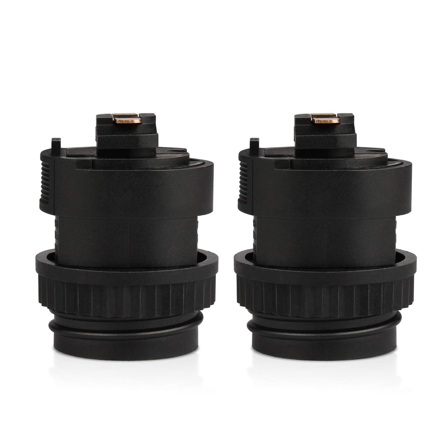 数量 E 26口金対応 LED レール照明器具 黒 電球ソケット 天井照明 ダクトレール用 ライティングレールソケット セット DiCUNO