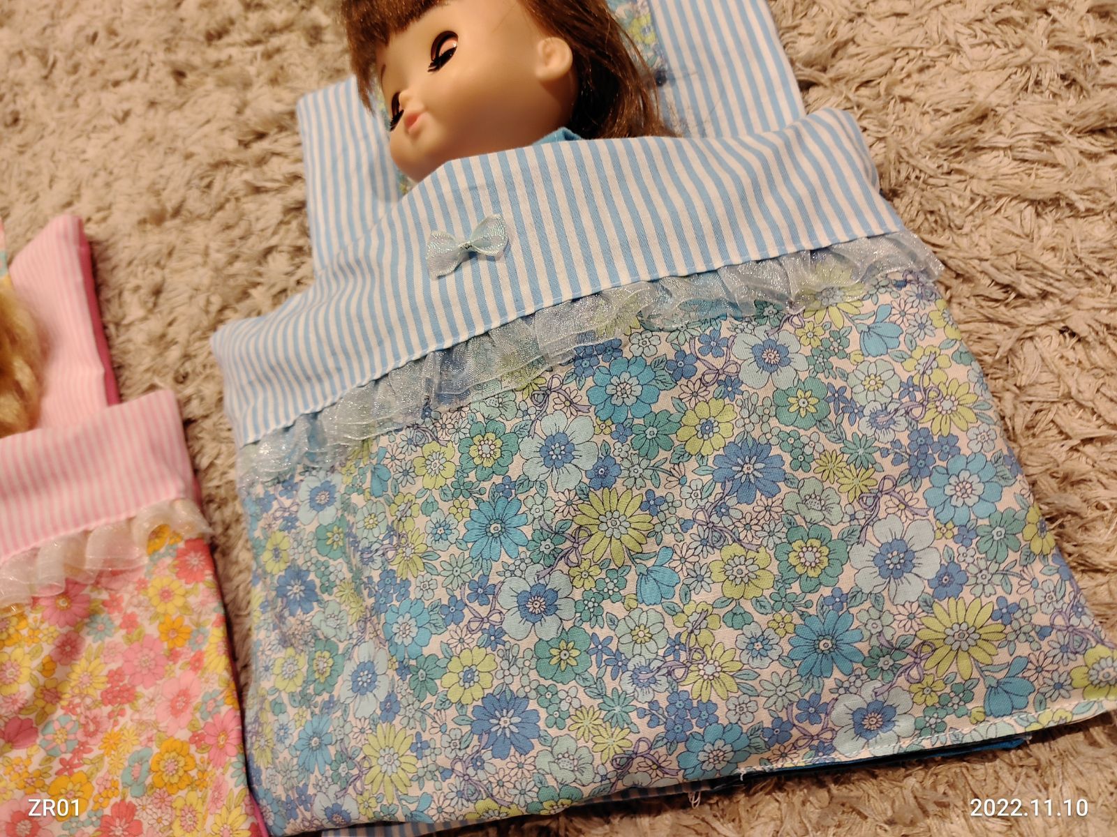 ハンドメイド メルちゃん お布団 3点セット - メルカリ