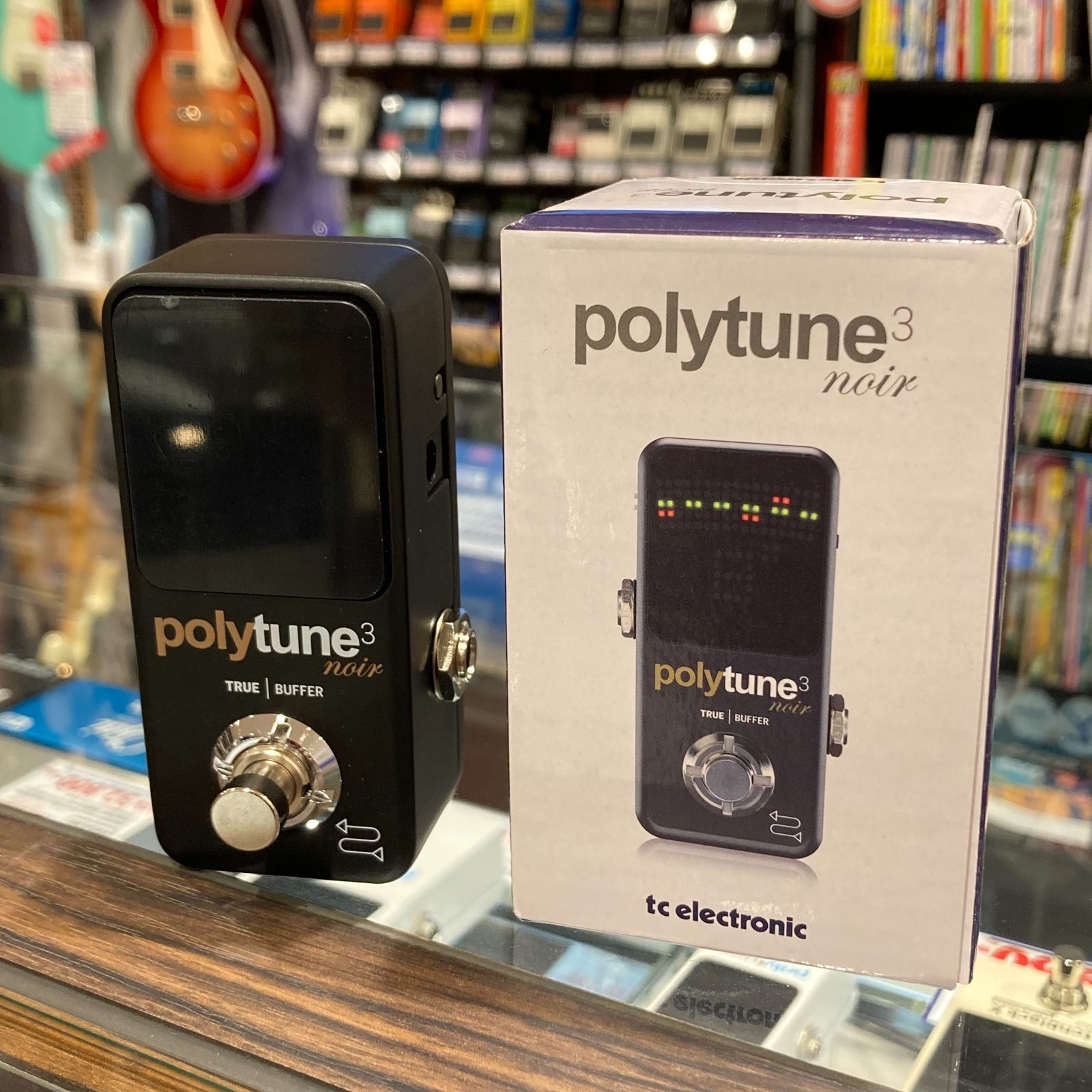 TC ELECTRONIC POLYTUNE 3 NOIR ポリチューン チューナー