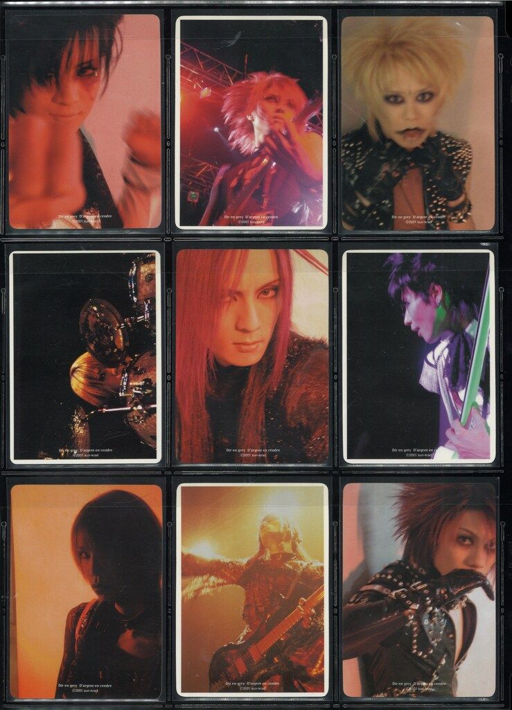 Dir en 割引 grey since 1997-02 D'argent en cendre トレカ Toshiya 9