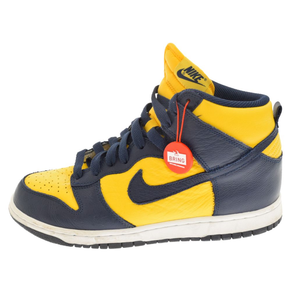 NIKE (ナイキ) DUNK HIGH RETRO QS MICHIGAN 850477-700 ダンクハイ ...