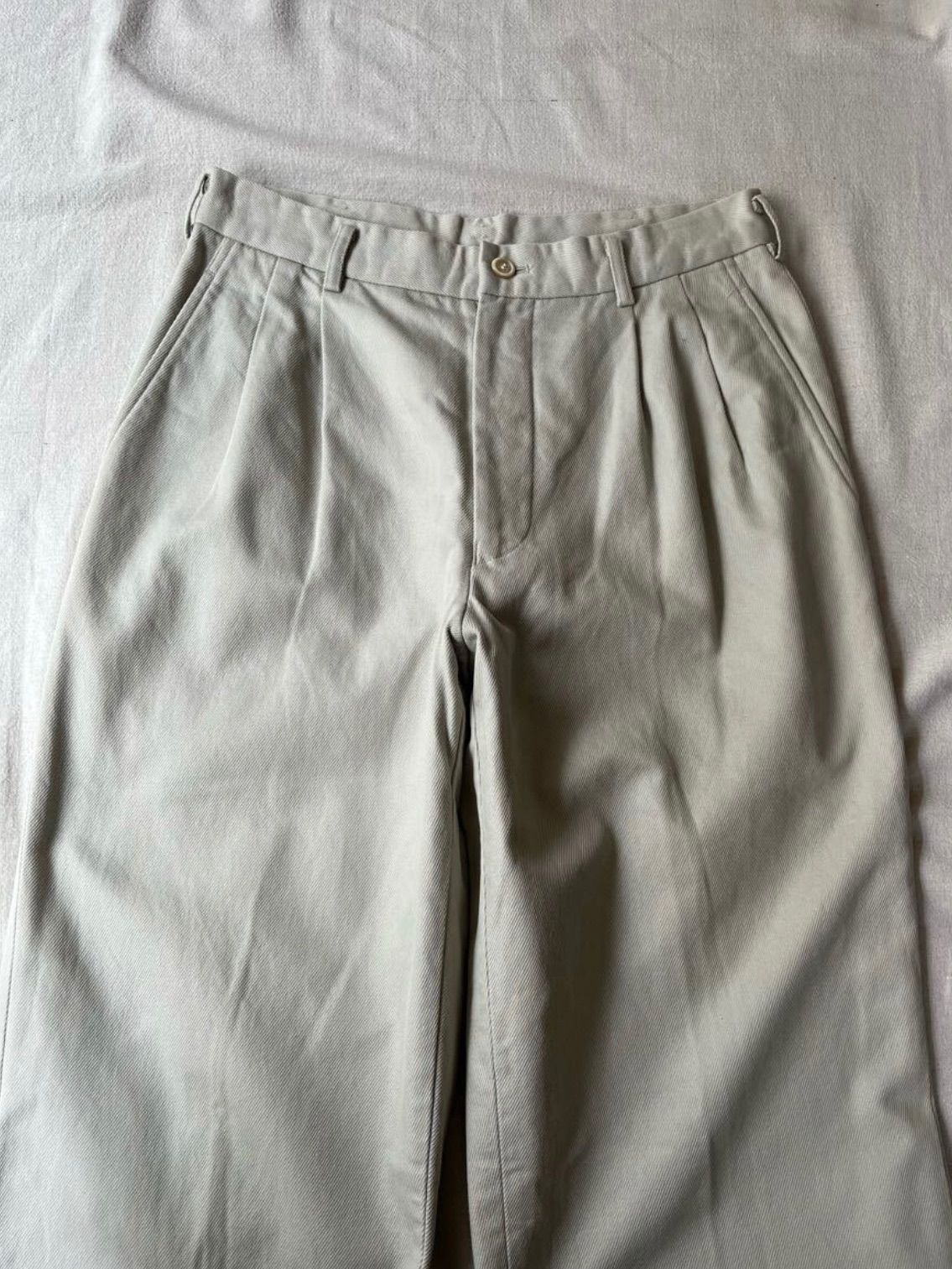 AD2000 COMME des GARCONS HOMME パンツ / S コットン グレー ベージュ