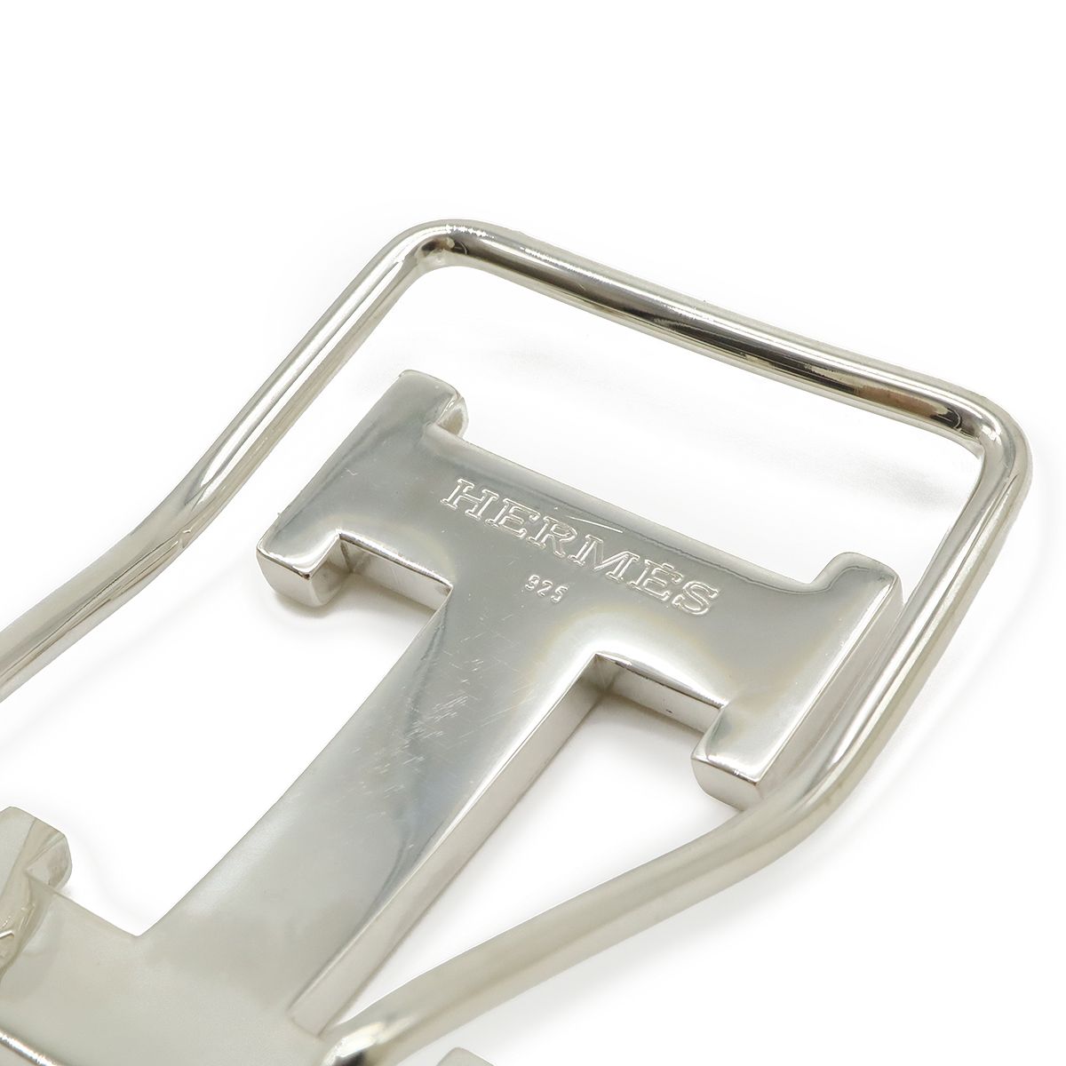 HERMES エルメス マネークリップ シルバー925 縦 5cm×横 4cm