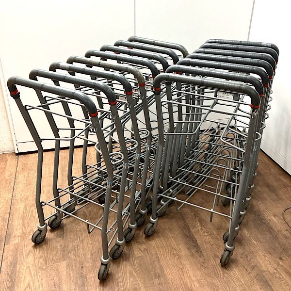 大阪吹田 YAMATO|大和産業 ショッピングカート 15台セット 買い物カート ショッピングバスケット対応