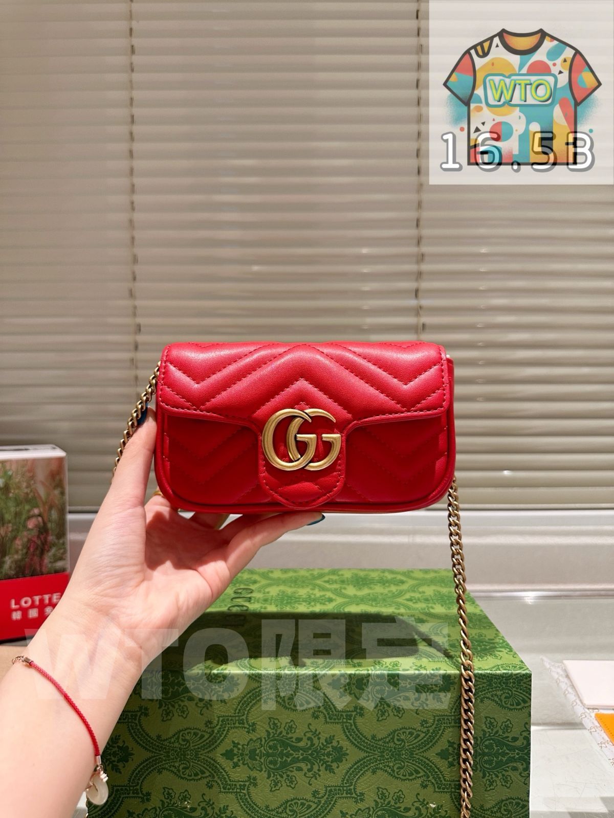 今日WTO】Gucci Marmont Mirror Pouch ～グッチ マーモント