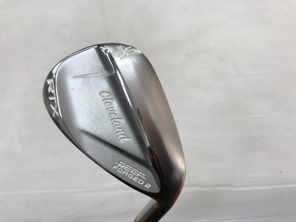 deep forged2 52° 58° 2本セット モーダス120 S 新品同様品】DEEP FORGED2 56度 ウェッジ モーダス120 S Cleveland/RTX