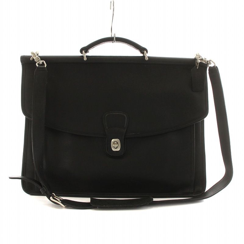 オールドコーチ 5266 2WAYビジネスバッグ ターンロック ブラック