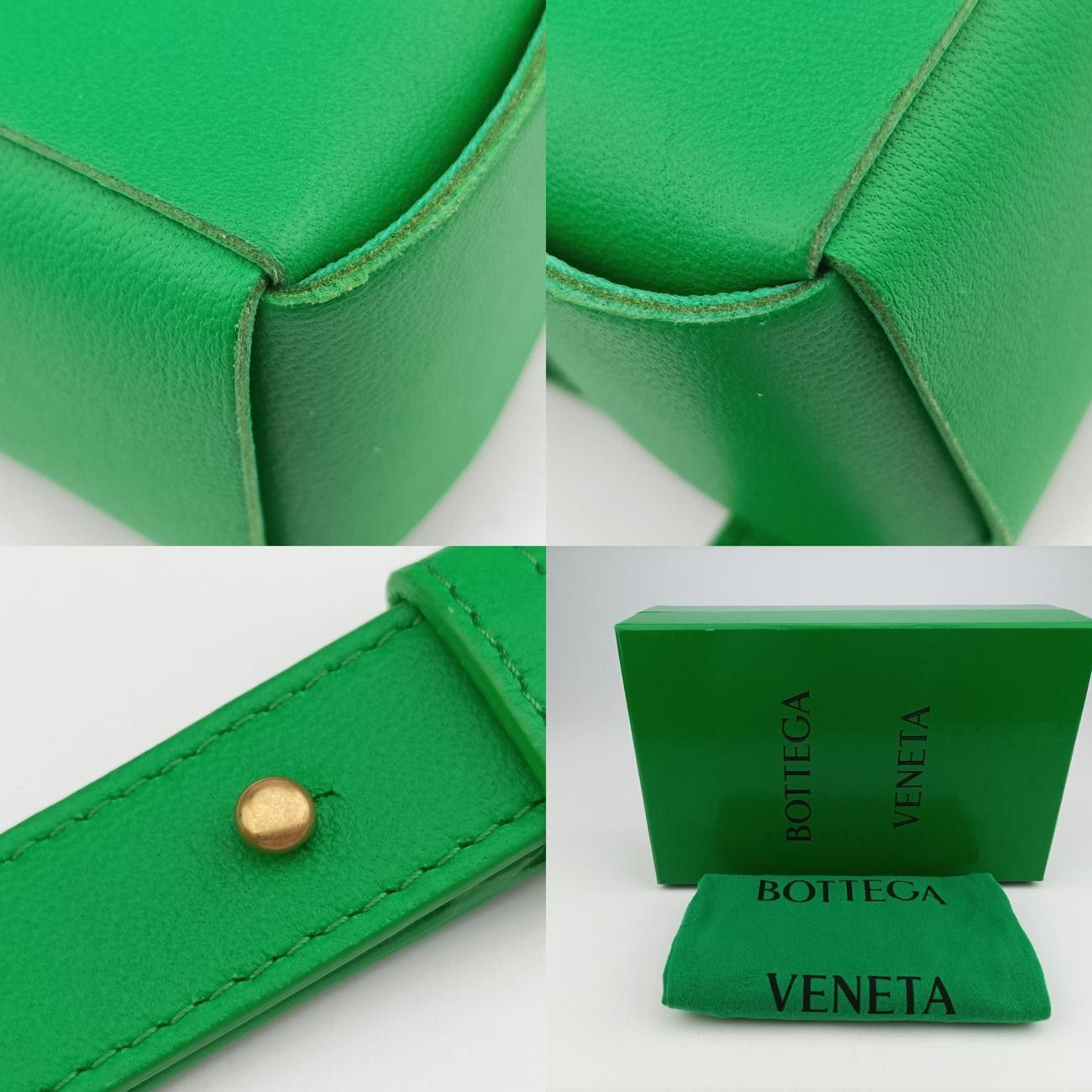 【関税込み】Bottega Veneta グリーン Carpet スライド Amazon | [ボッテガヴェネタ] 財布 二つ折り カセット イントレ