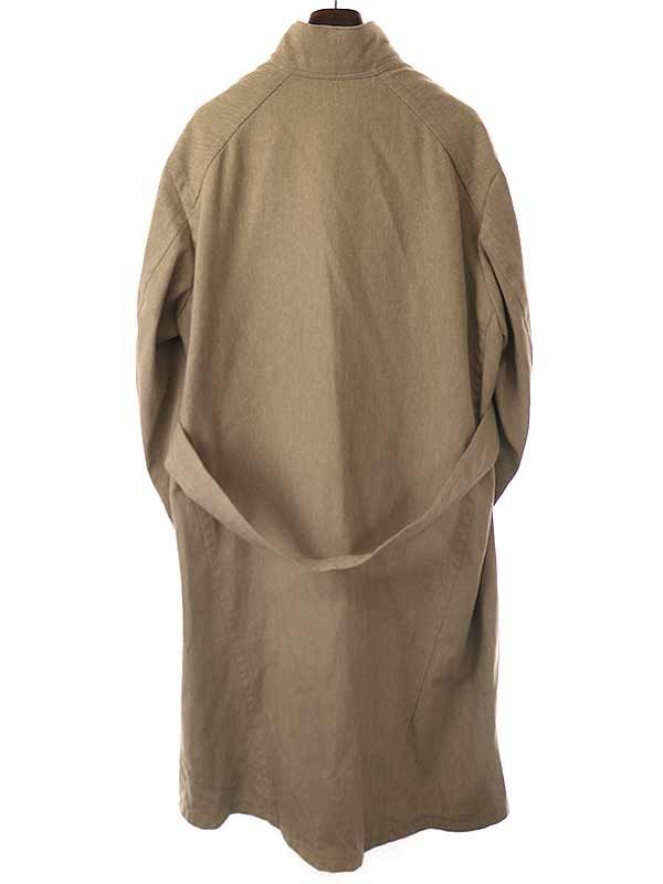 ヨウジヤマモト 15AW コート 2015AW yohji yamamoto COSTUME D'HOMME ステンカラーシンプ