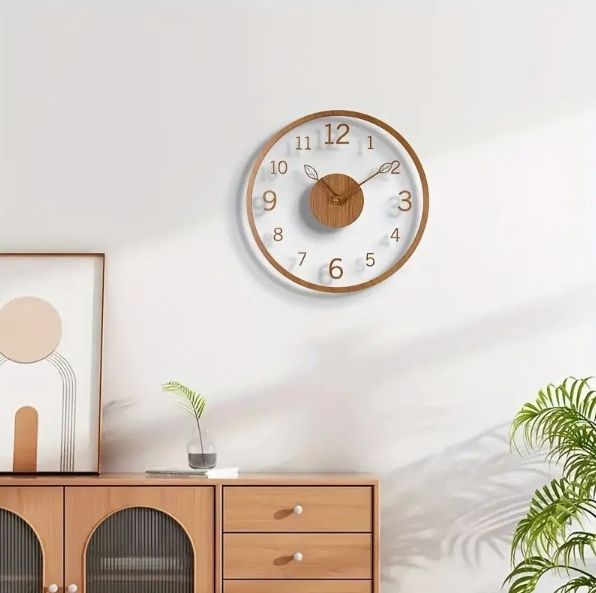 ジブリ稲荷前バス停掛け時計 トトロの「七国山行 稲荷前」バス時刻表見