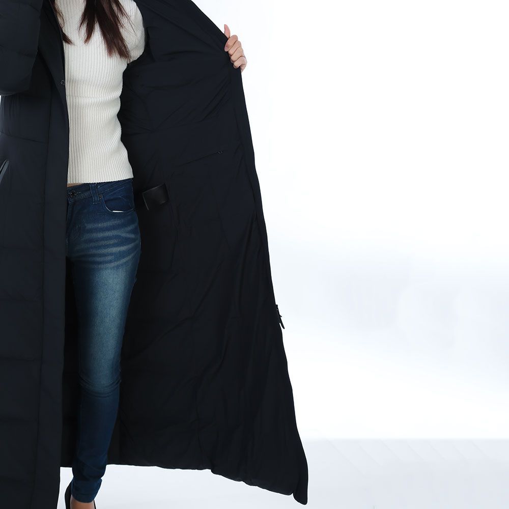 新品 MACKAGE マッカ―ジュ CALINA CITY C0001 ロングダウンコート 