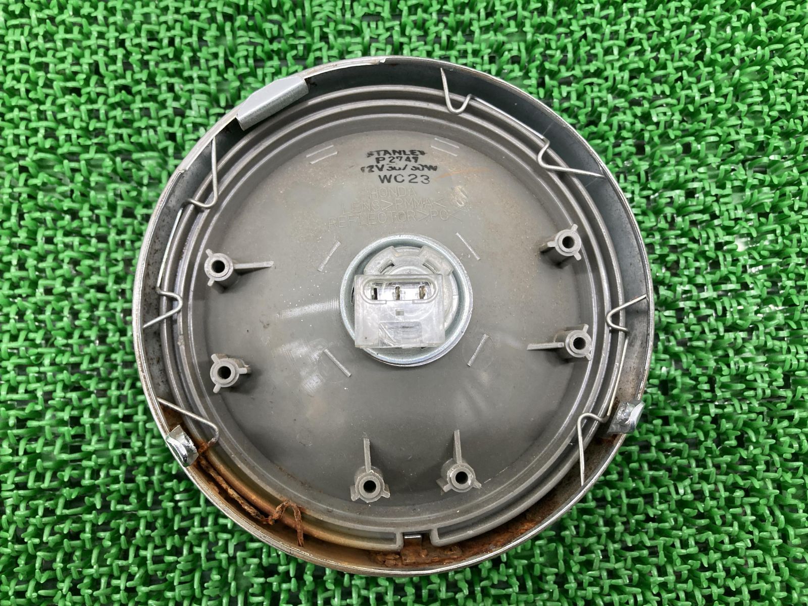 割れ無! エイプ50 エイプ100 AC16 HC07 純正エンジンカバー右 クラッチカバー APE GN1