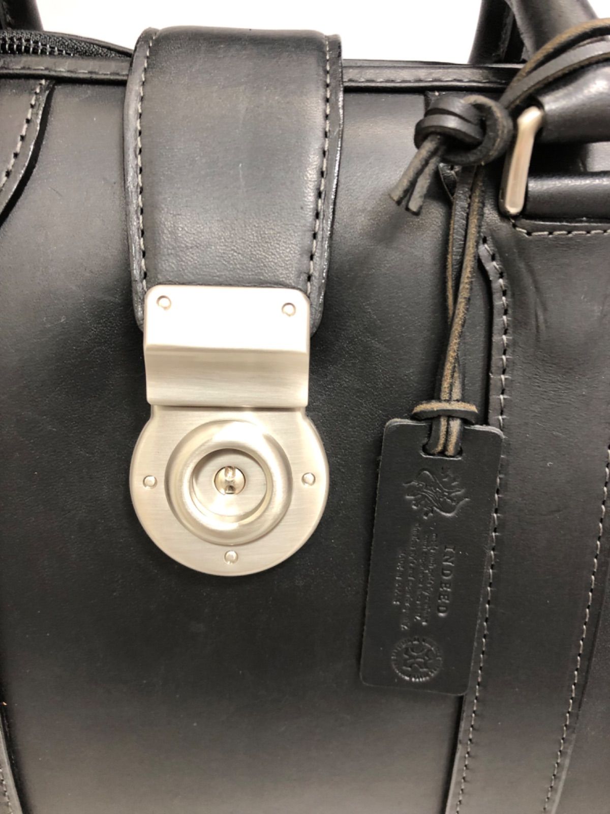 INDEED インディード ボルサ ダレスバッグ 2way ビジネスバッグ ブラック