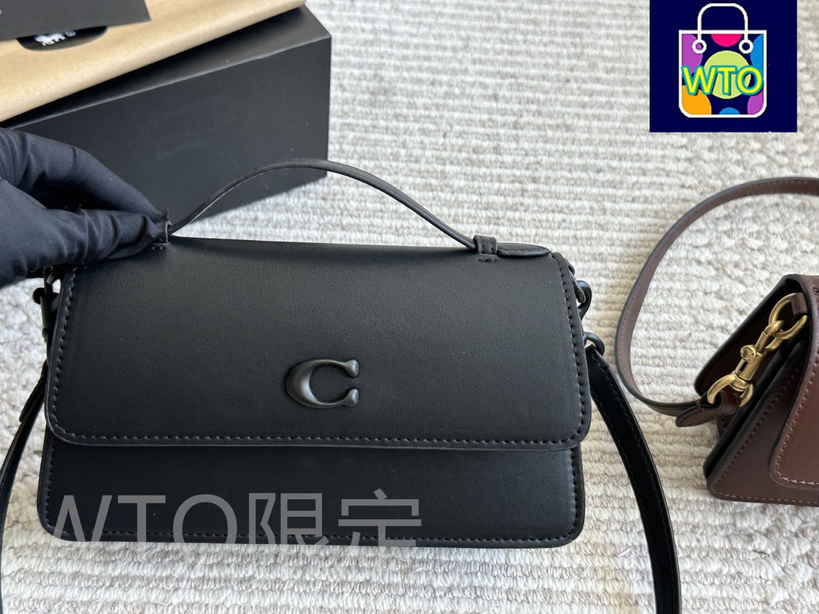 今日 Coach Juno 腋下法棍包 | クーチ ジュノ アームポーチ バッグ | 軽量 × 実用 斜め掛け可 送料無料 在庫 価格-WTO輸入1