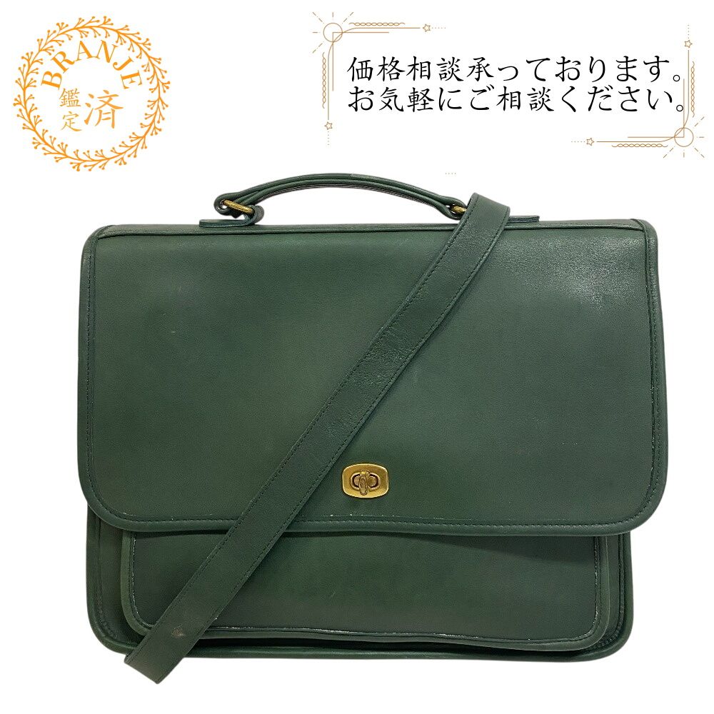 ５％OFF フォロワークーポン COACH コーチ 5181 コーチ 2way ビジネスバッグ ショルダーバッグ バッグ カバン 斜めがけ 肩掛け ブランド レディース グリーン メンズ おすすめ 人気