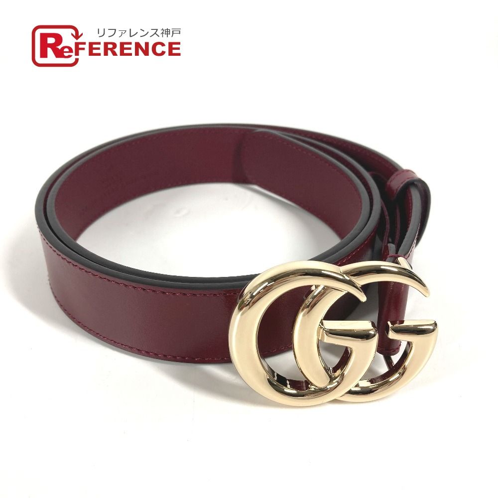 GUCCI GGロゴ レザーベルト GUCCI グッチ ベルト 625839 レザー - メルカリ