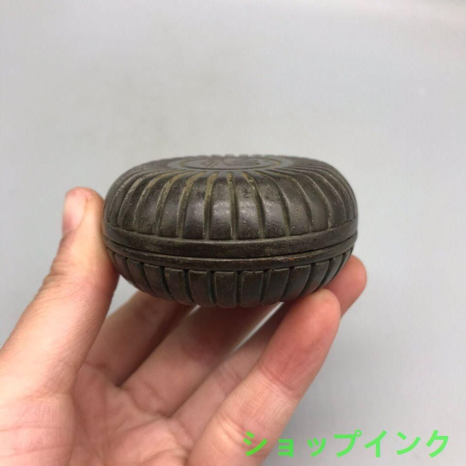 福字印泥盒 墨盒 墨カリウム 文房用品 書道具 文房具 工芸品