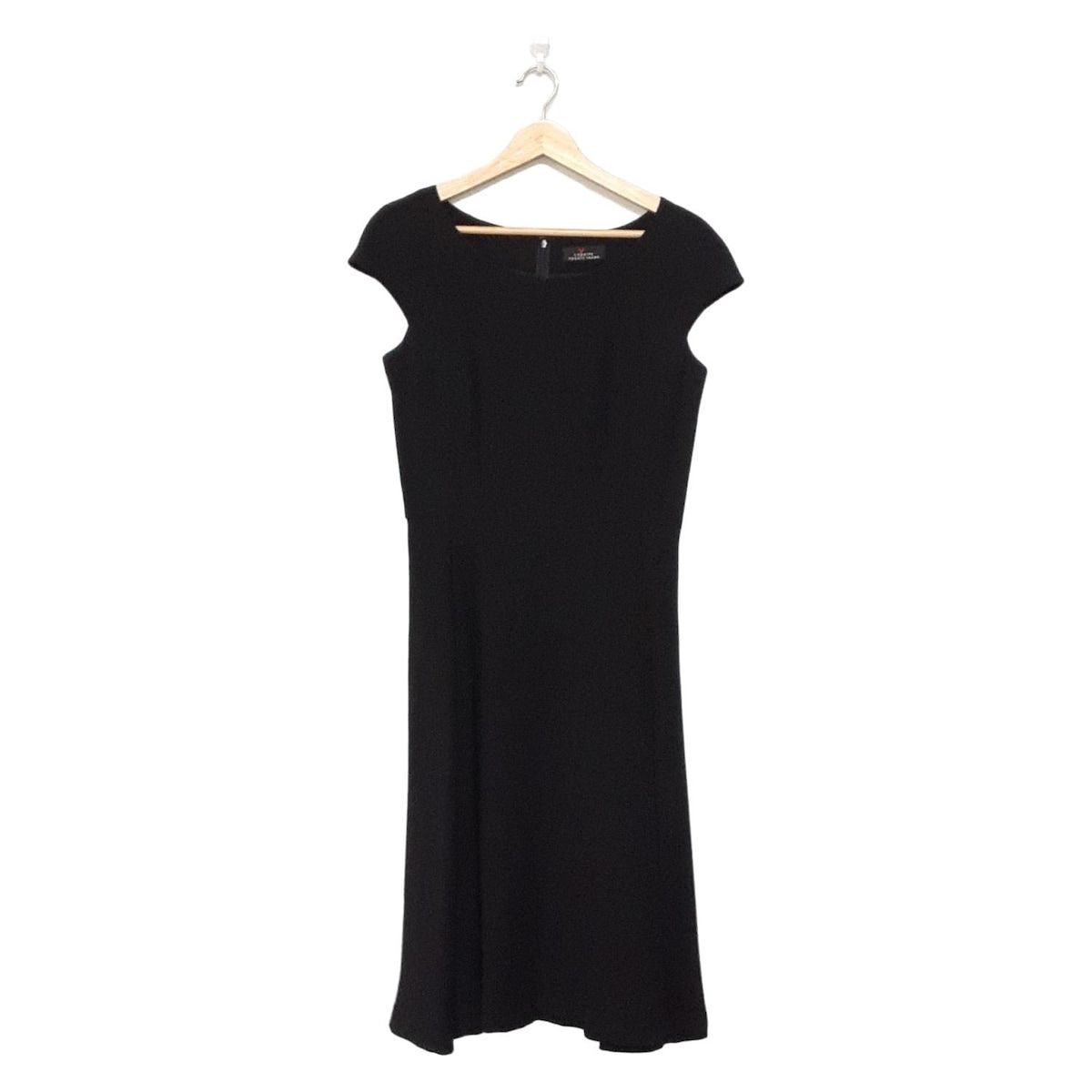 【レキップ イナバヨシエ】ロングワンピース ロングドレス 黒 ブラック 38 M レキップ イナバヨシエ】ロングワンピース ロングドレス 黒 ブラック