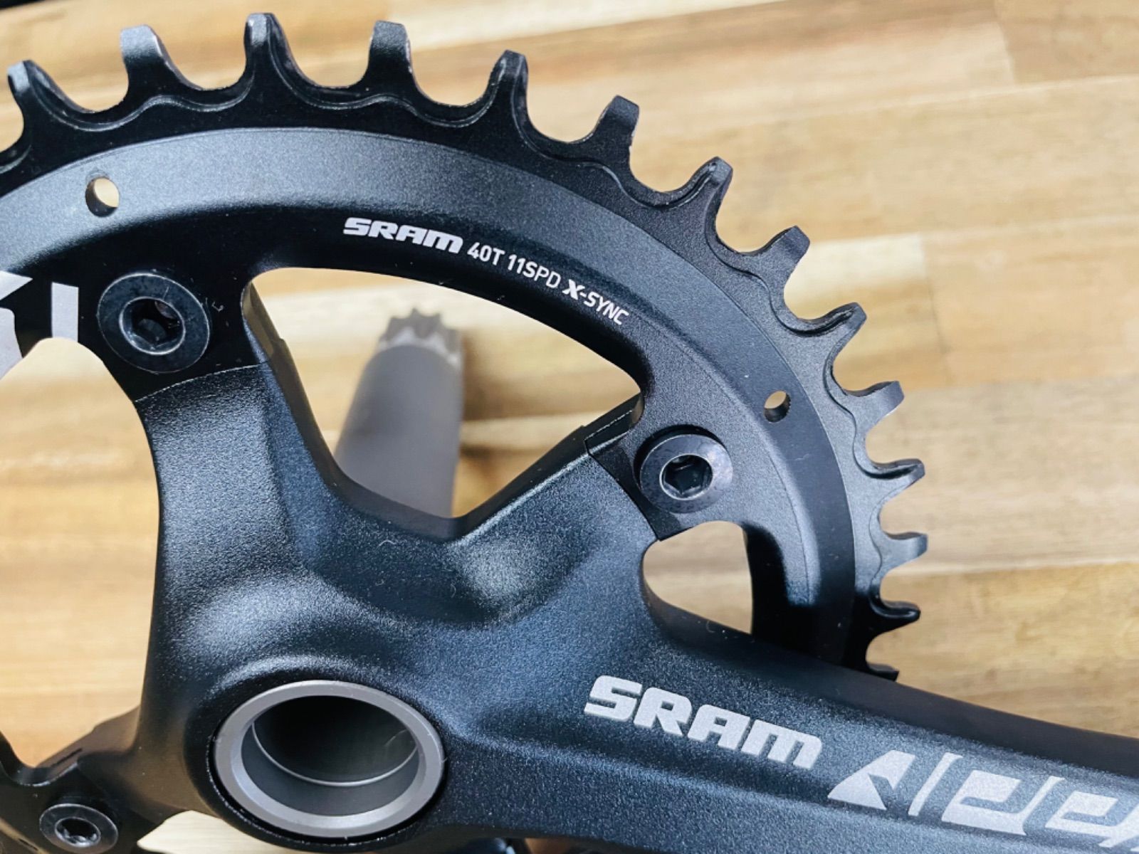 美品】 SRAM APEX1 クランクセット GXP 40T 170mm フロントシングル 