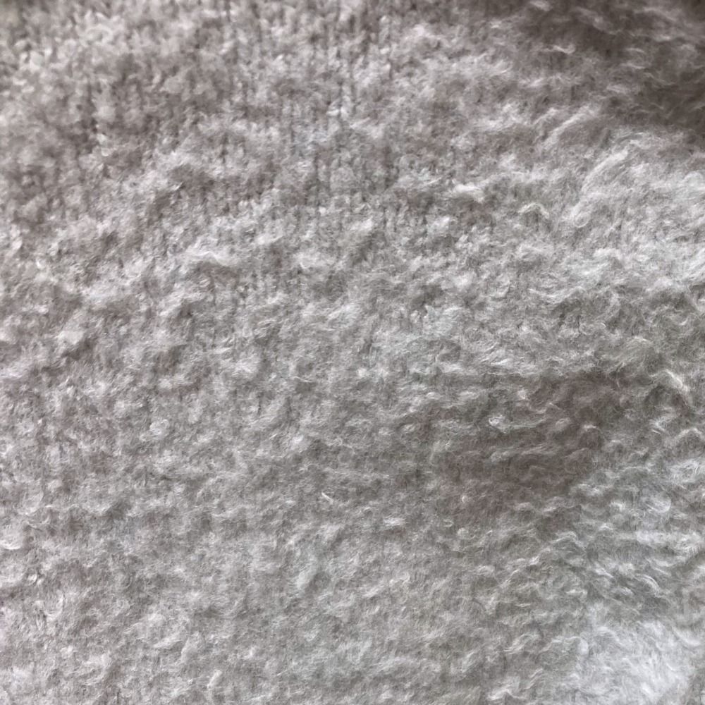 23AW ROBERTO COLLINA ロベルトコリーナ プラージュ別注 vシャギー Vネック ベスト Sサイズ グレー レディース 古着 WWW_MORNINGWALKER_COM