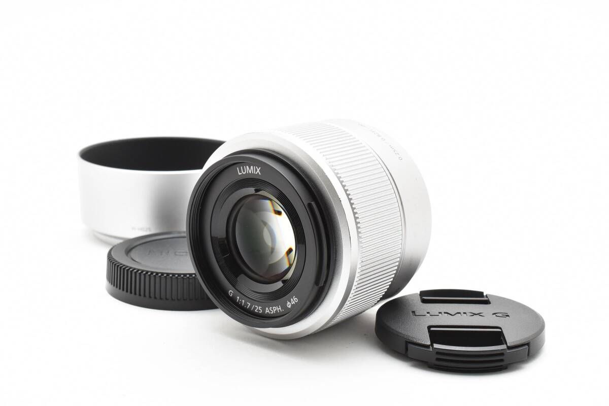 ☆極上品☆ パナソニック Panasonic LUMIX 25mmF1·7シルバー PANASONIC