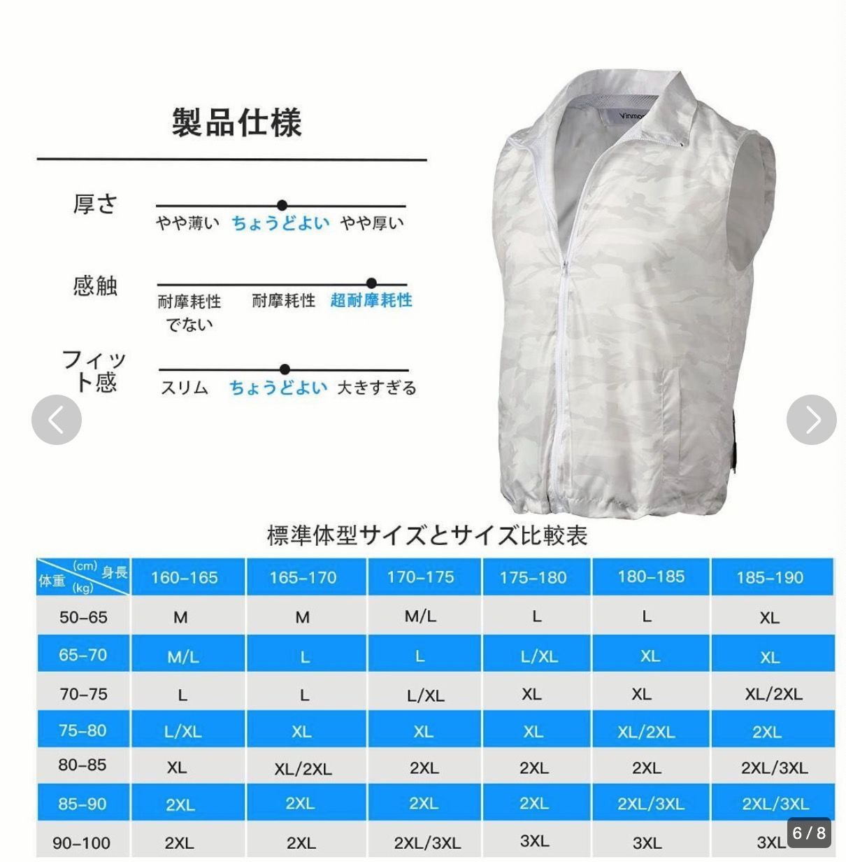 2XL】空調作業服 ファン付き 3段階調整 日本語取書 洗濯物袋付＃7VSX