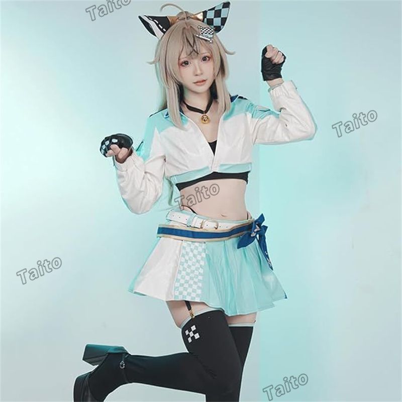 原神 げんしん 綺良々（きらら）レーシングスーツ コスプレ 衣装
