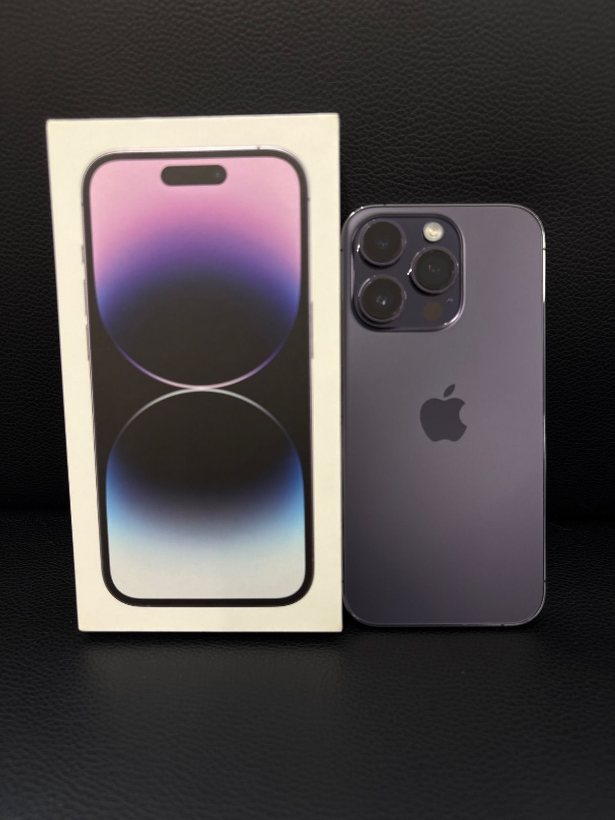 Apple iPhone 14 Pro 128GB ディープパープル SIMフリー 84% 動作 済
