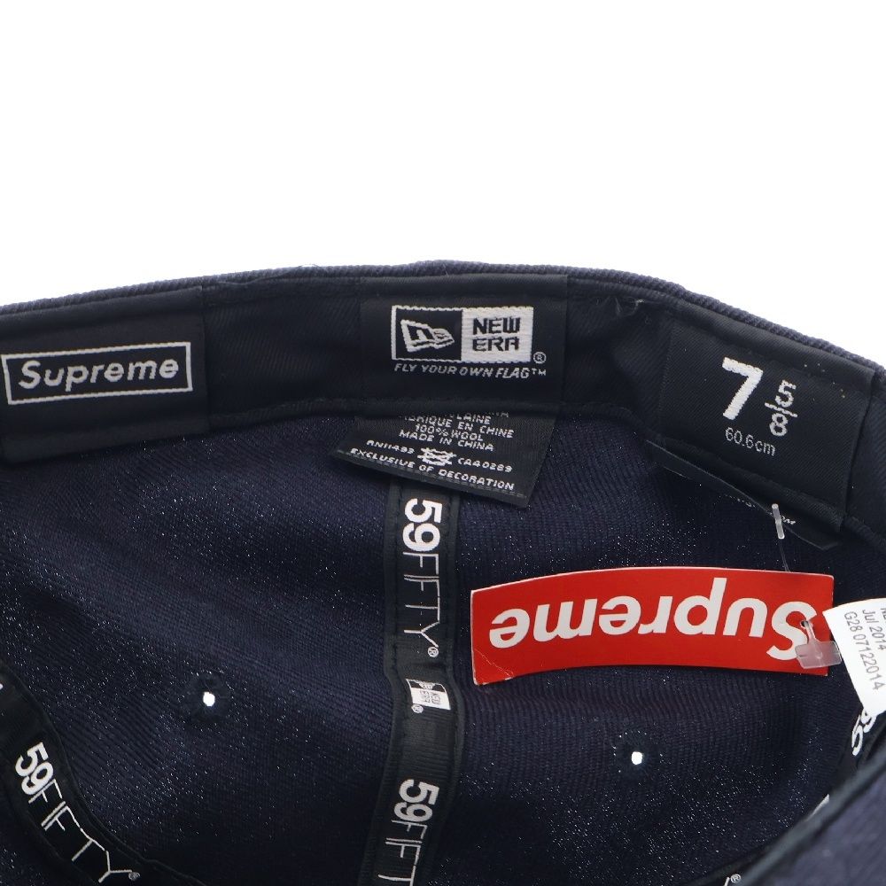 SUPREME (シュプリーム) 14AW ×New Era Tonal Box Logo Cap ニューエラ  