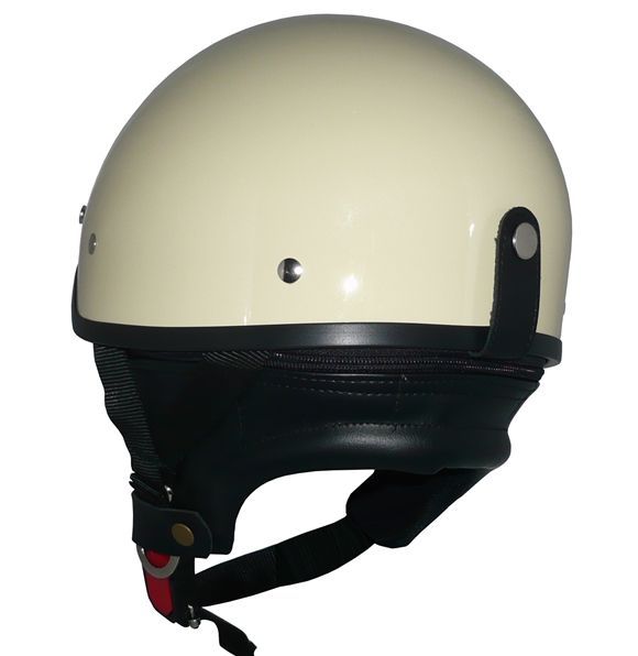 ハーフジェットヘルメット アイボリー フリーサイズ BORN FREE SHORTY