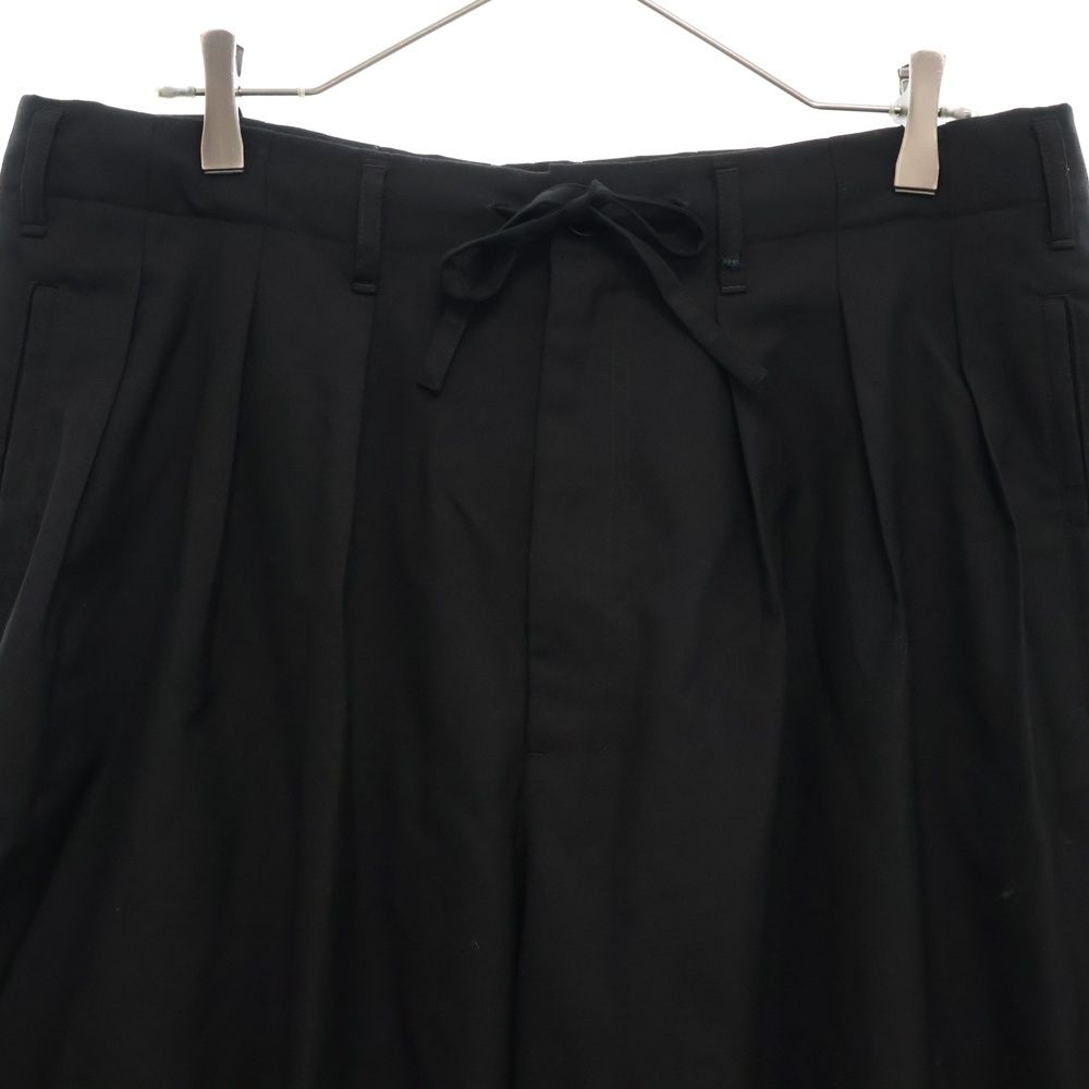 3タックバルーンワイドパンツ ブラック