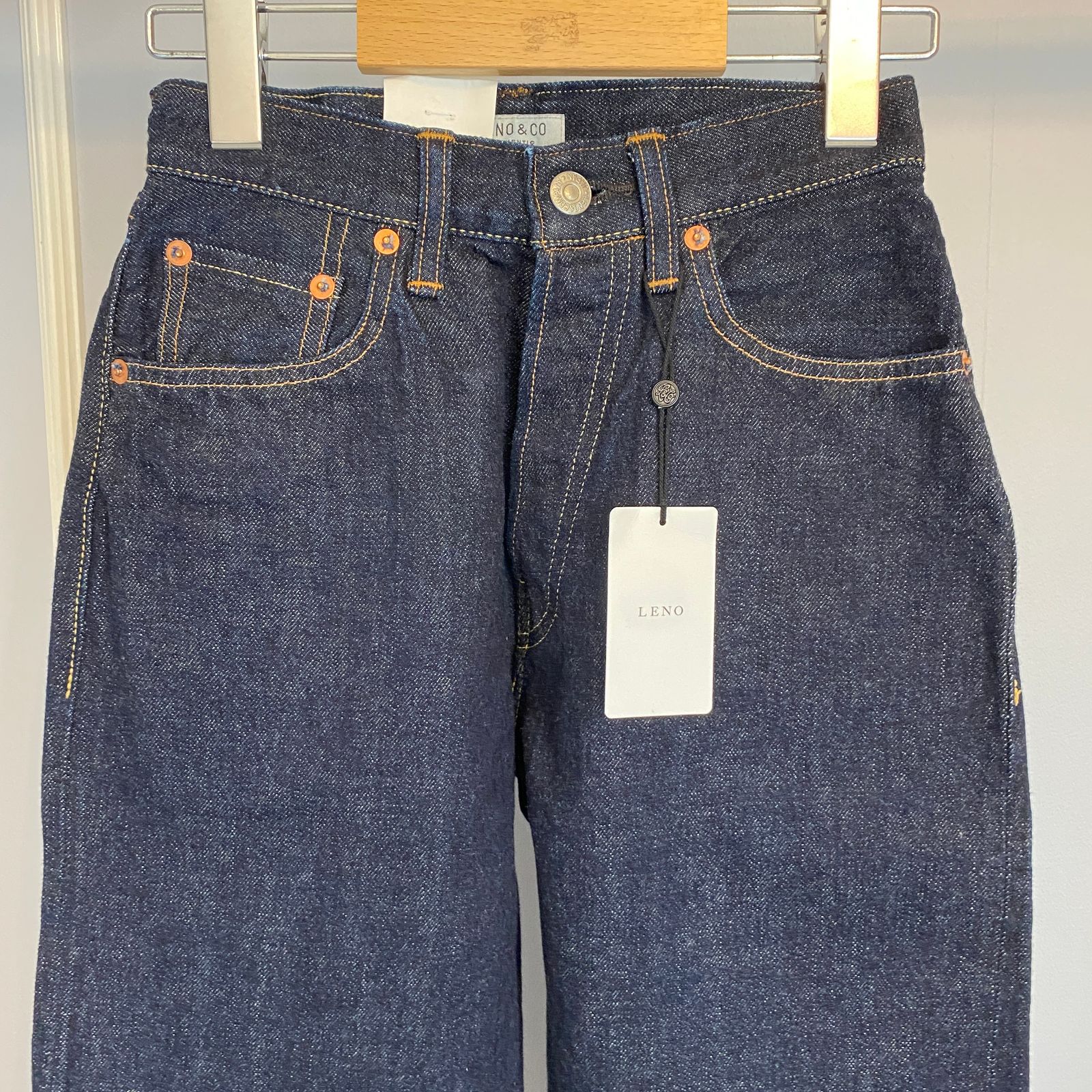LENO 00 レディース ストレートデニム INDIGO BA421 DECORATOM_COM_BR