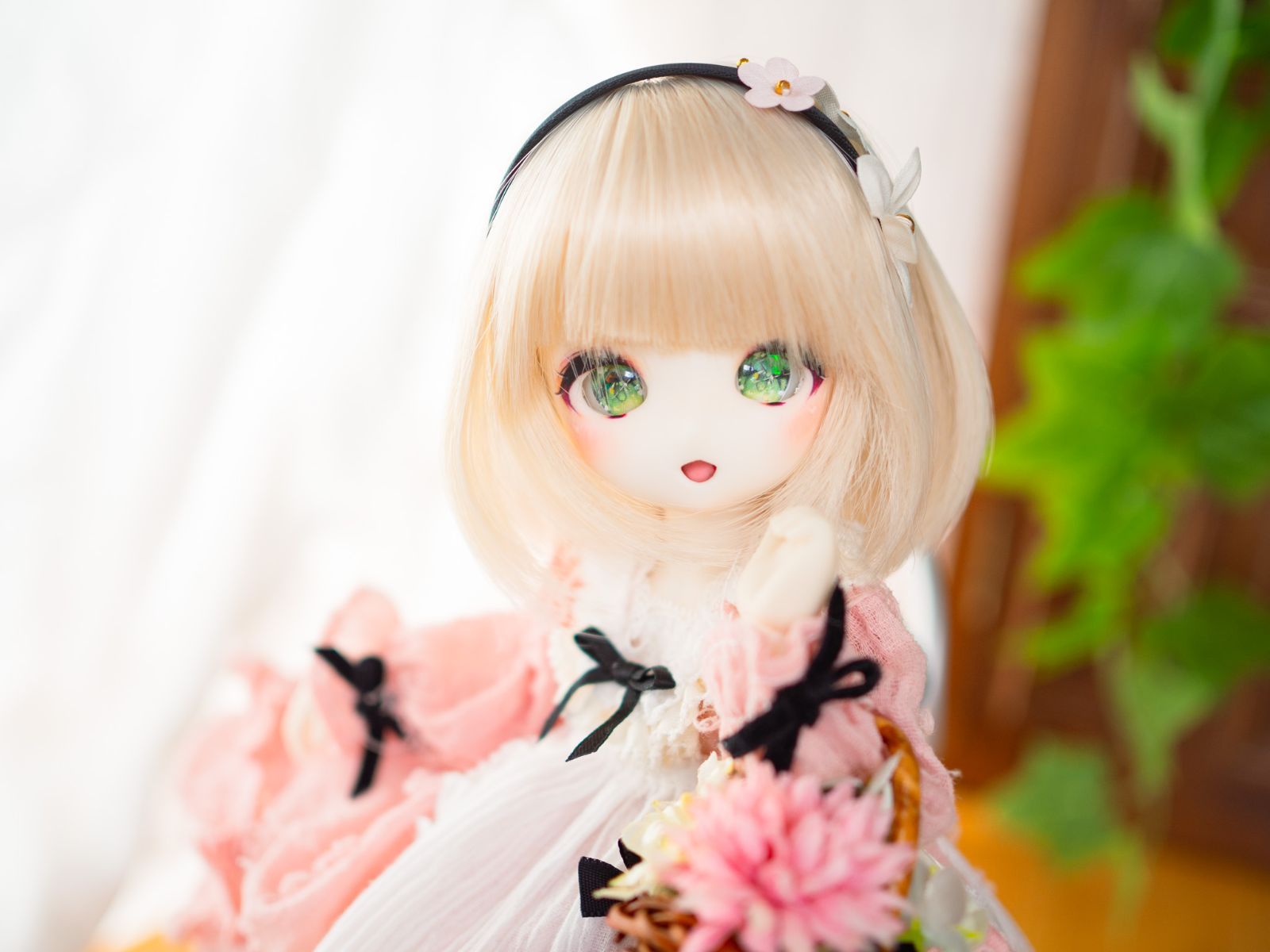 TinyFox HS-01 カスタムヘッド+おまけレジンアイ2個 ハンドメイド
