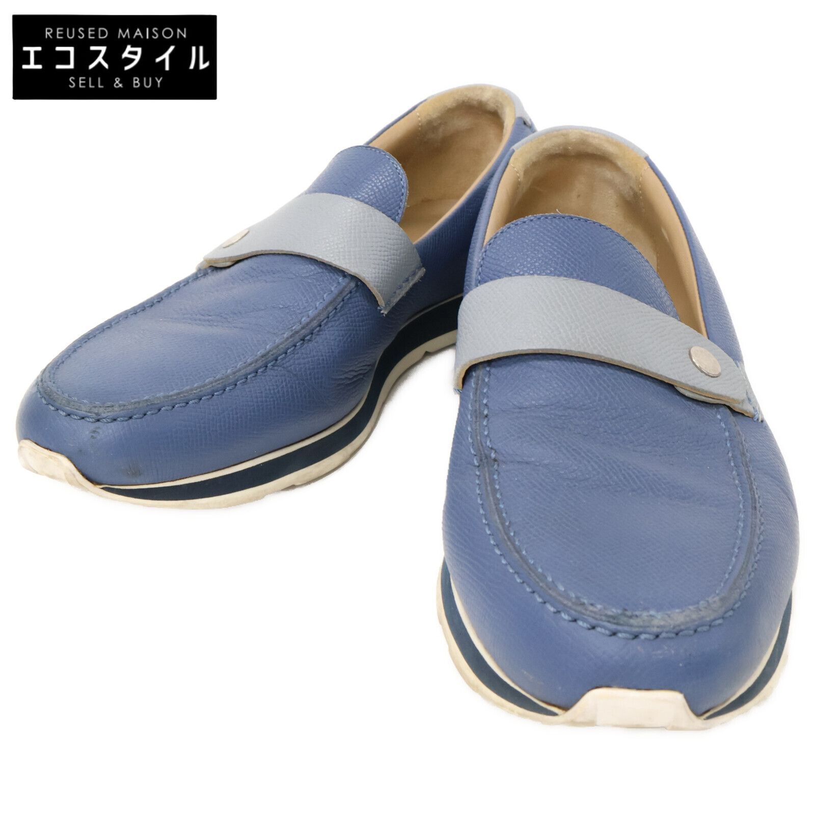 HERMES エルメス セリエボタン スリッポン| 39.5