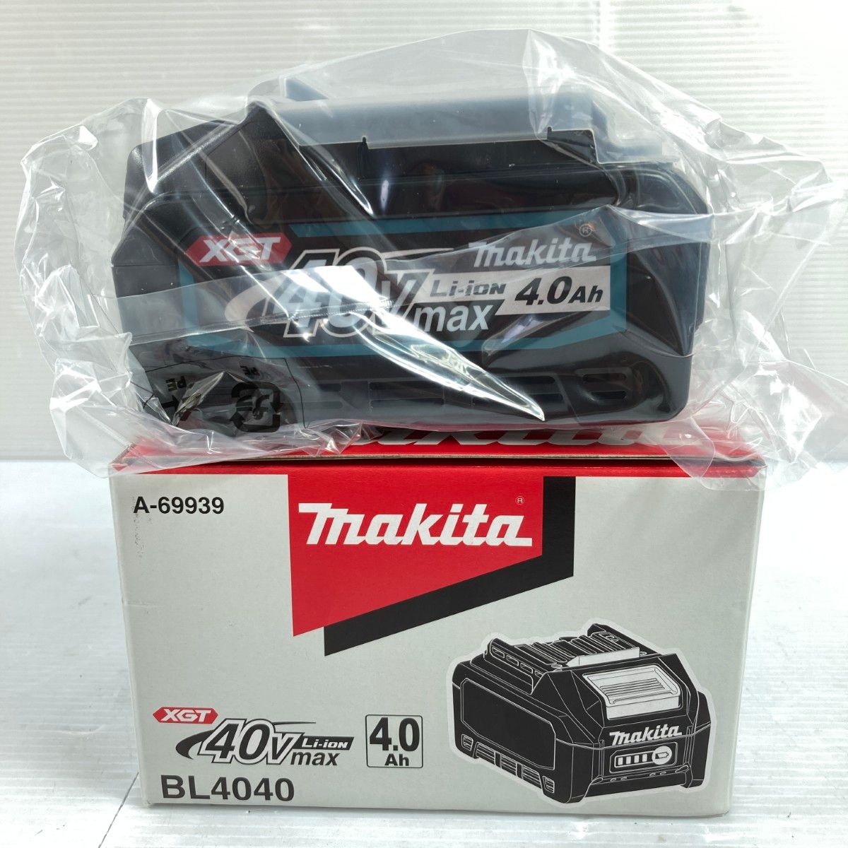 **MAKITA マキタ 40Amav 4.0Ah 純正リチウムイオンバッテリ PSEマークあり BL4040