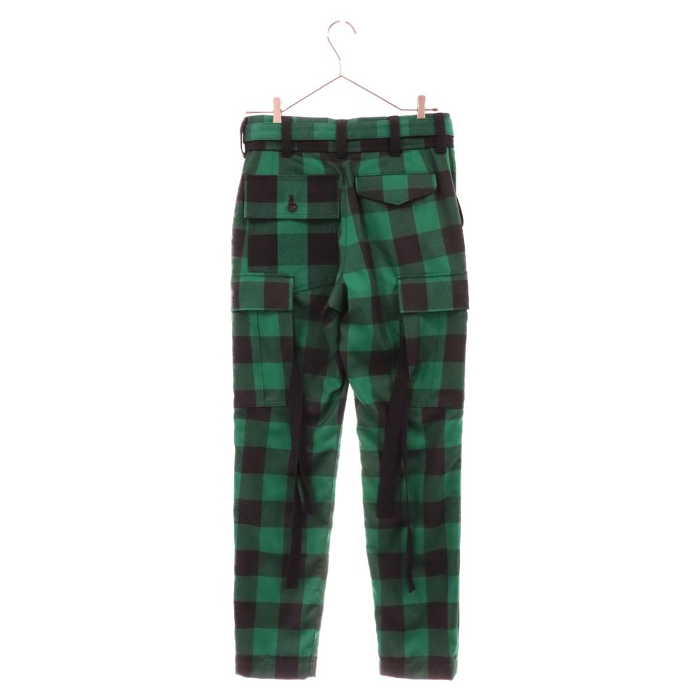 Sacai (サカイ) 22SS Buffalo Check Trousers バッファローチェック 