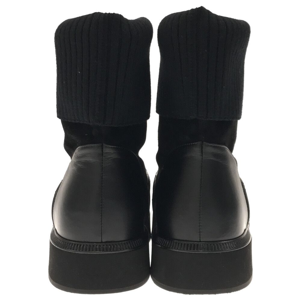 CHANEL (シャネル) 21AW マトラッセ ココマークトゥ ショートブーツ 