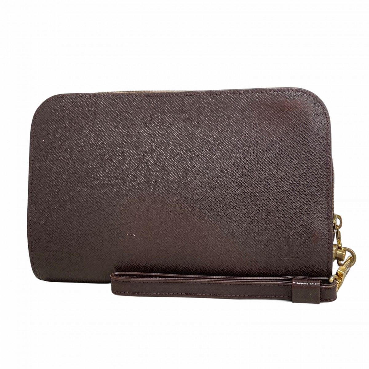 5ma0734 ルイヴィトン クラッチバッグ タイガ バイカル M30186 アカジュー メンズ