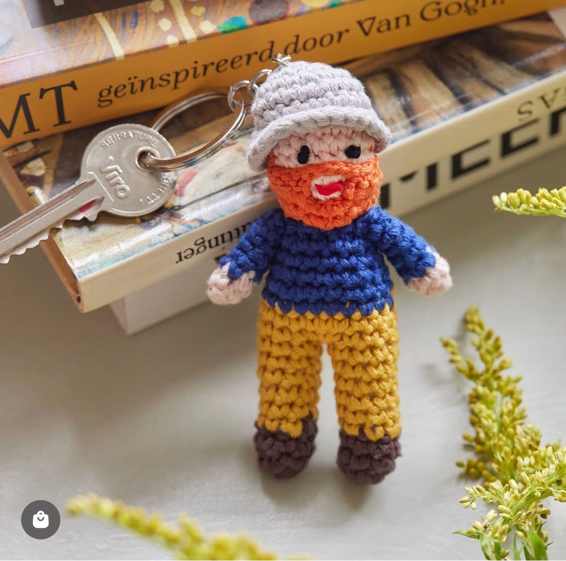 ゴッホ Crochet Keyling Vincent ゴッホ展 テオ あみぐるみ ヒョンジン