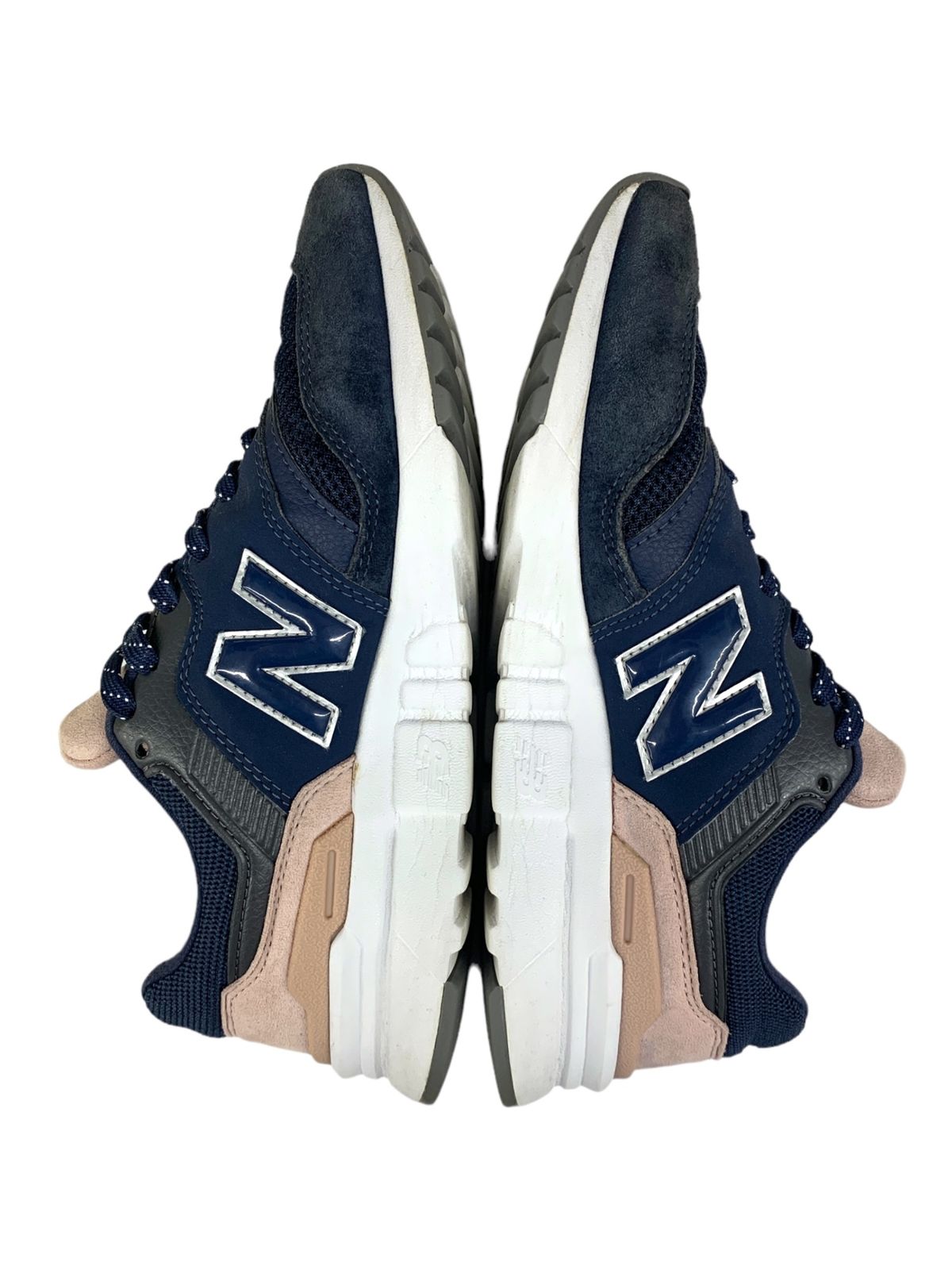 NEW BALANCE (ニューバランス) シューズ ローカット スニーカー CW997HYA US6 23cm ネイビー ピンク レディース/025  - メルカリ