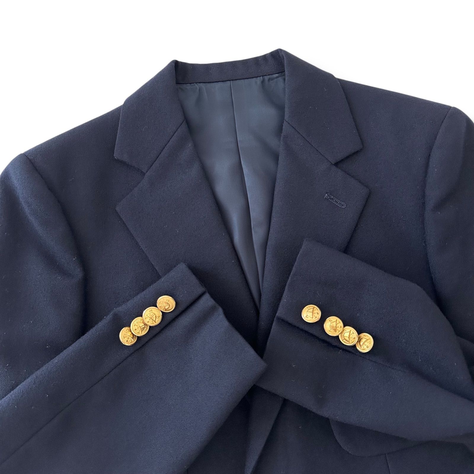 ラルフローレン ウール 紺ブレ ブレザー 金ボタン ネイビー ジャケット