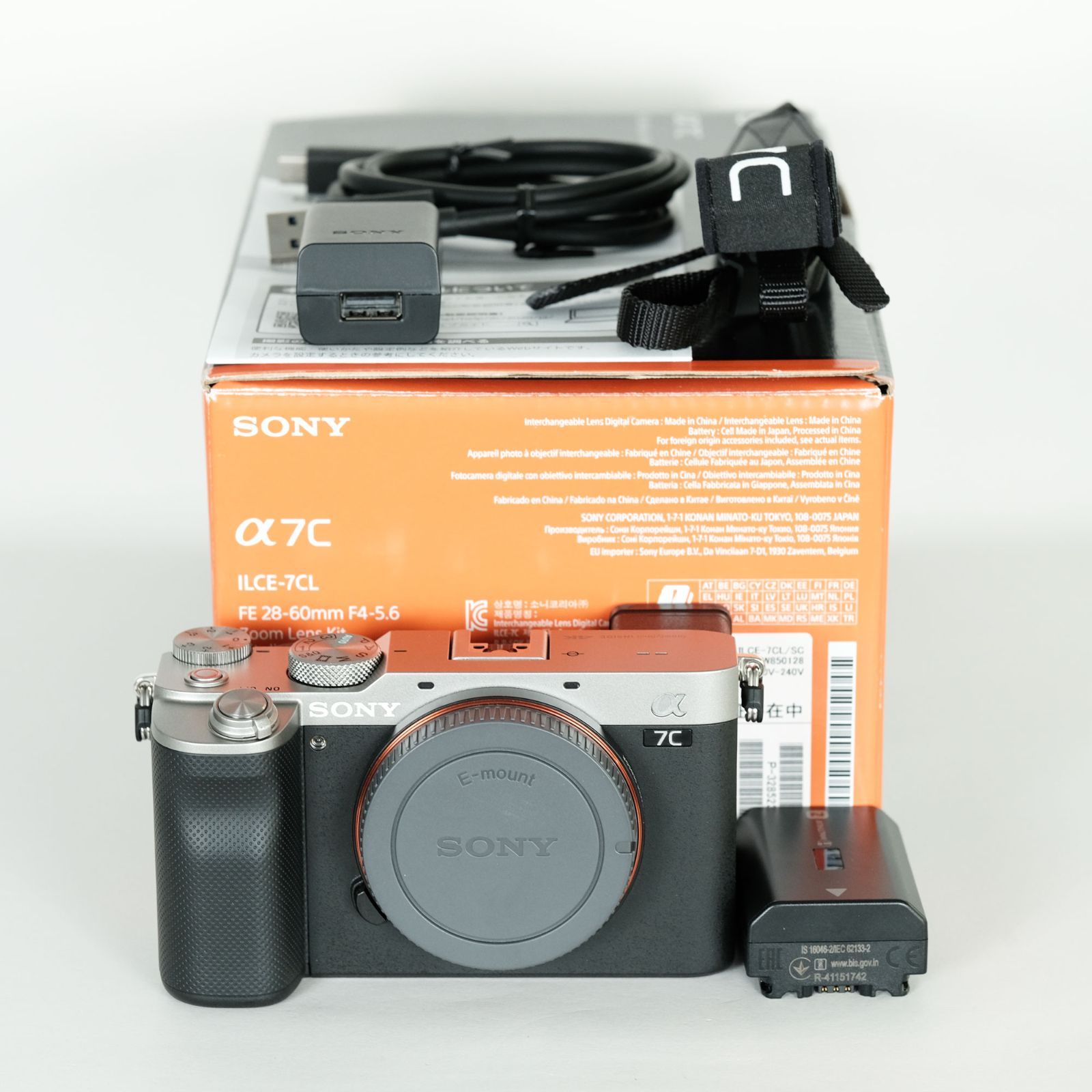 2183シャッター ソニー SONY A7C ILCE-7C ボディ レンタル - SONY(ソニー)α7C ILCE-7C ボディ [シルバー