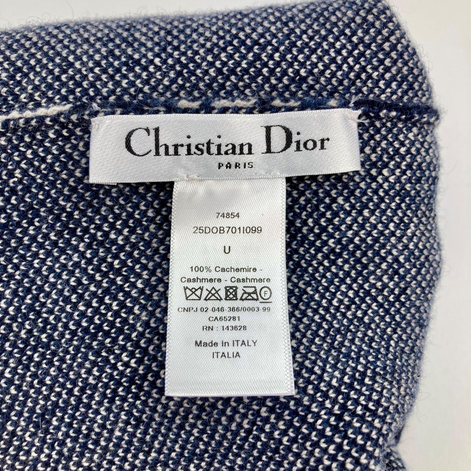 箱付き【極美品】Christian Dior ディオールポンポン ビーニー 