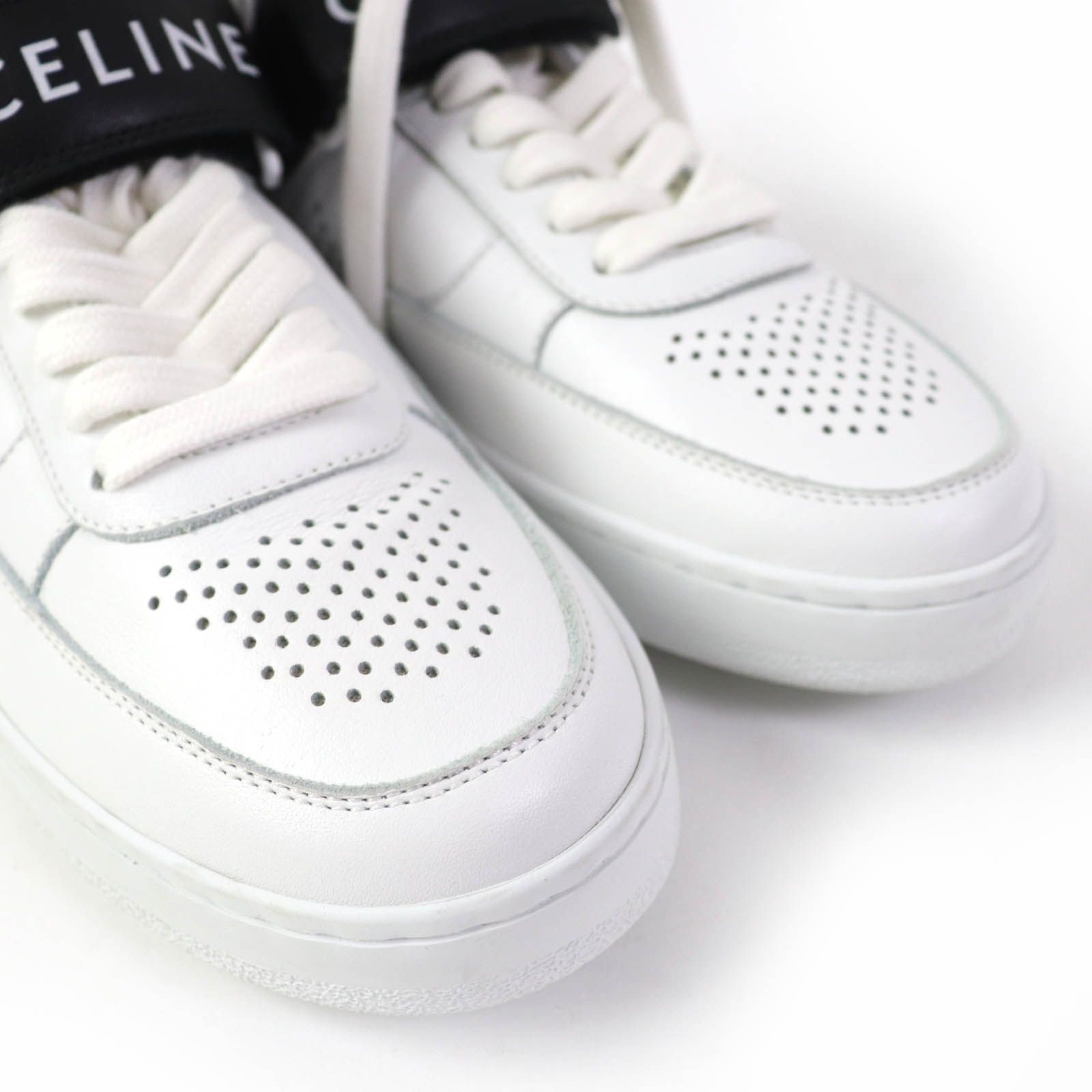極美品☆CELINE セリーヌ CT-03 ロゴ入り ベルクロストラップ