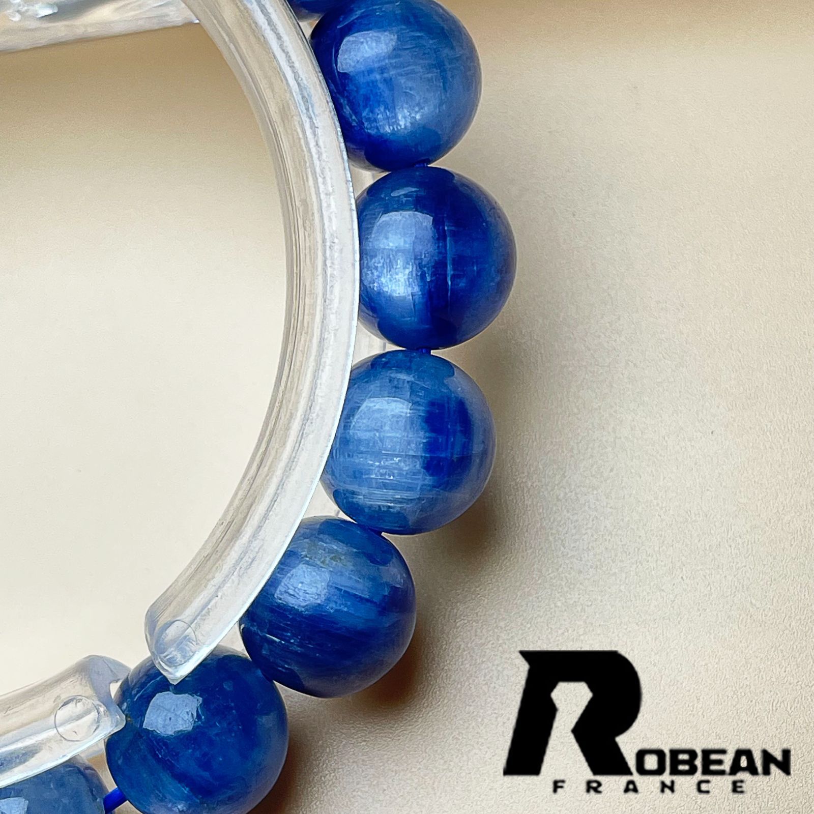 綺麗 EU製 定価6万円☆ROBEAN・カイヤナイト☆パワーストーン 