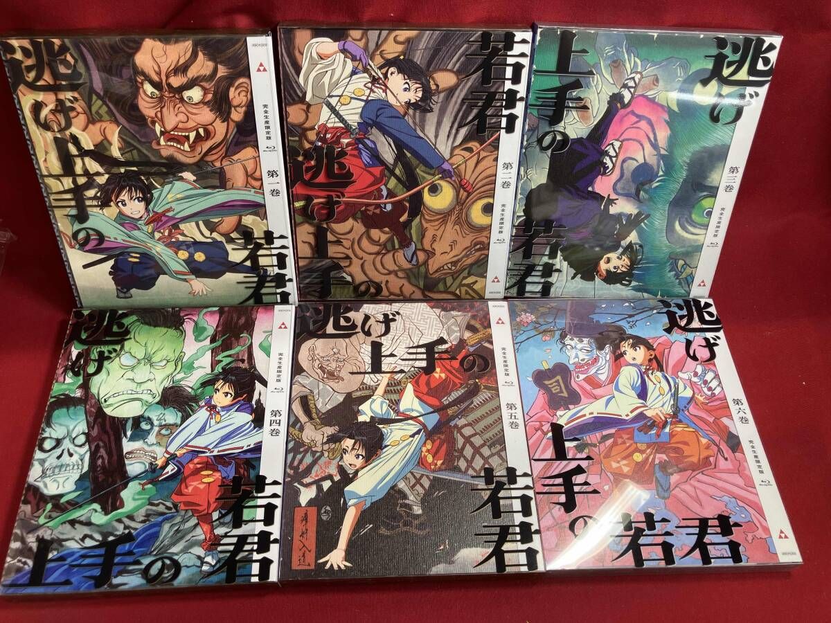 全6巻セット 逃げ上手の若君 1~6 完全生産 版 Blu-ray Disc